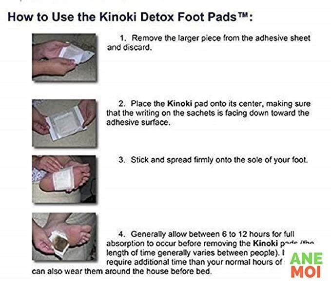 Detox Foot Patches Pads – Stress Relief & Body Cleanse