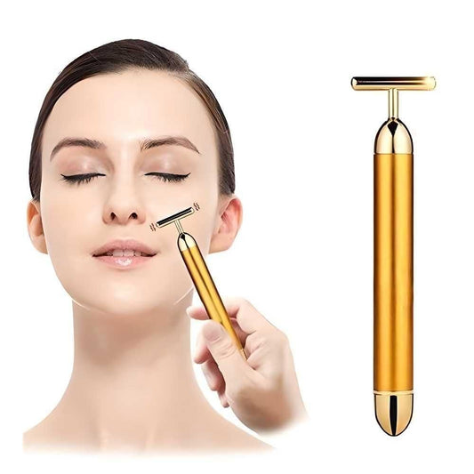 Electric Facial Massage Roller | 24K Gold Beauty